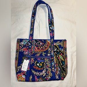 NWT Vera Bradley Iconic Small Vera Tote Romantic Paisley